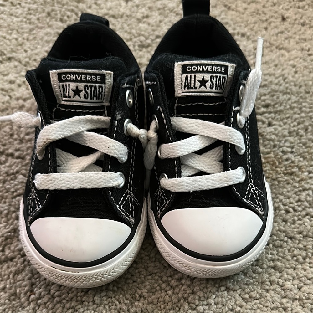 Converse Kids' Black All Star Sneakers